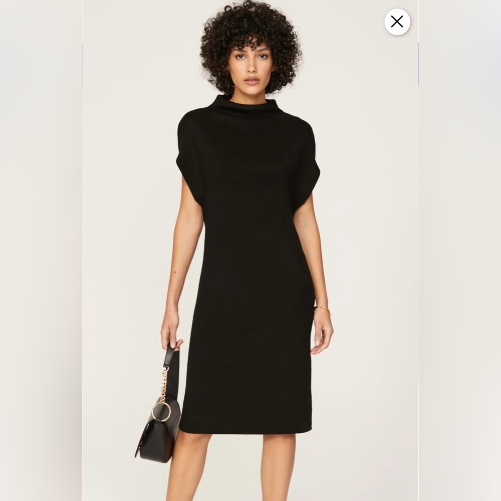 Club Monaco High Neck Sweater Dress XS